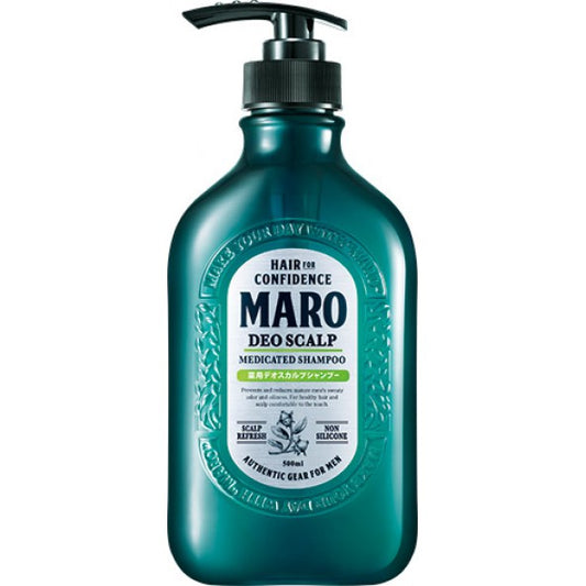 Storia MARO - 藥用無矽配方除臭淨油防脫 洗髮露  480ml